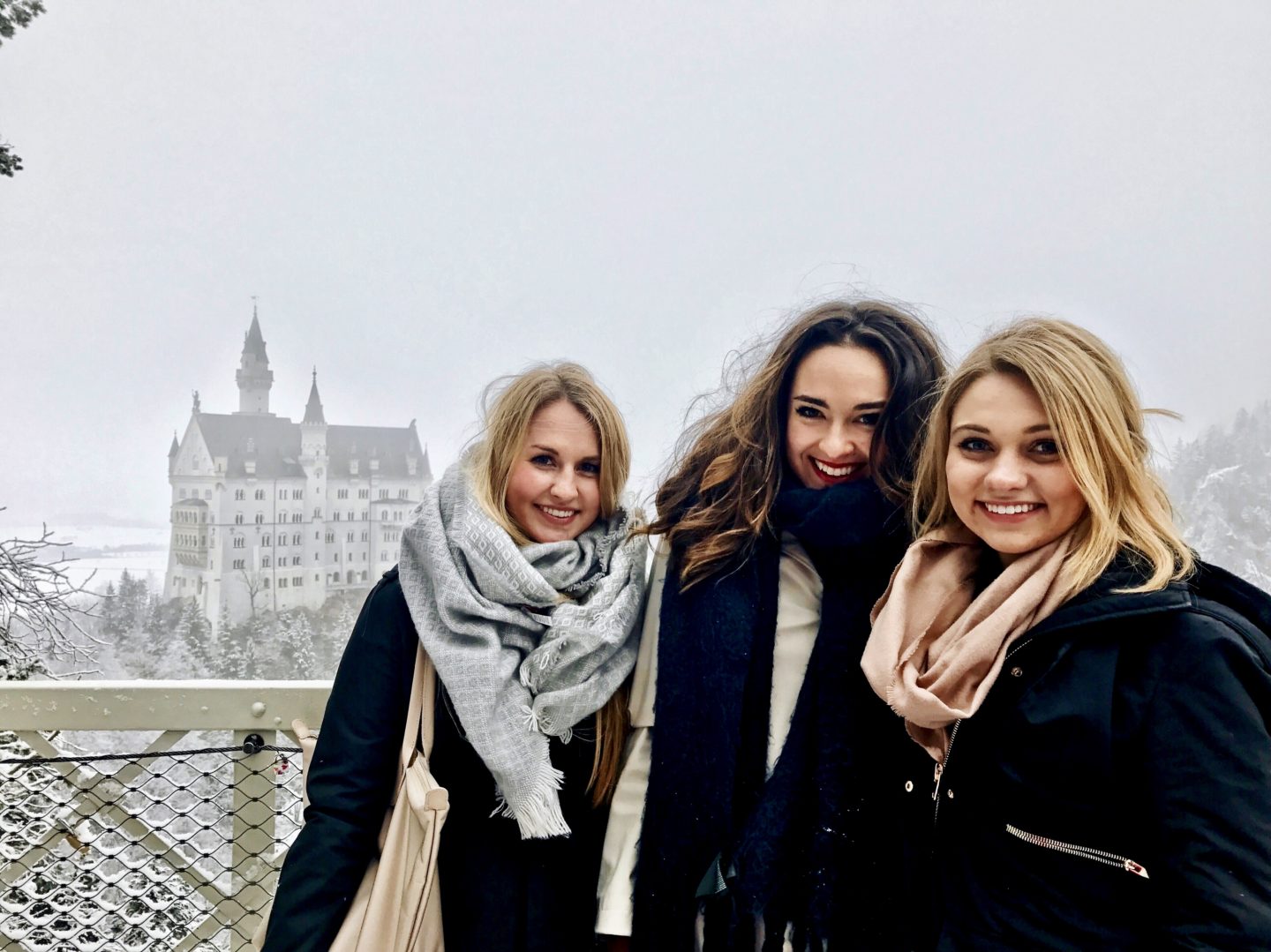 Neuschwanstein: Once upon a time, Cinderella, Belle, and Elsa walked into a Bavarian Castle